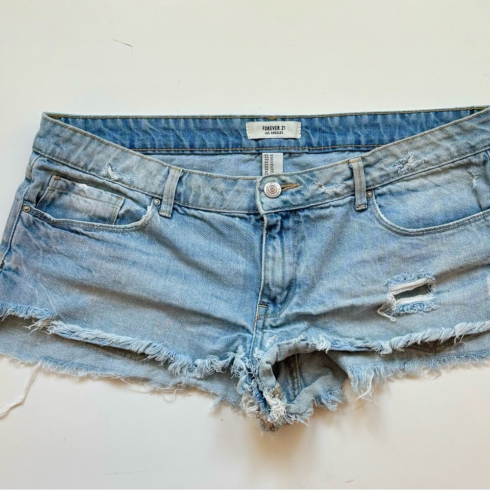 low rise jeans shorts